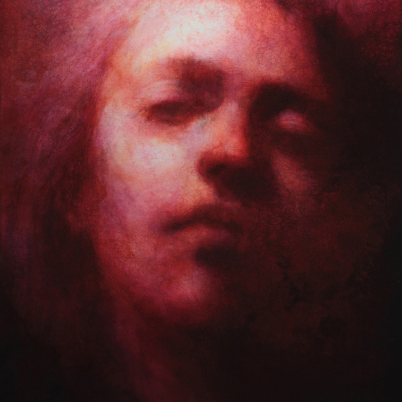 Maya Kulenovic: ANAESTHESIA II / FUGUE, oil on canvas, 58" x 45", 2012 (147cm x 114cm). 'Faces' Series.