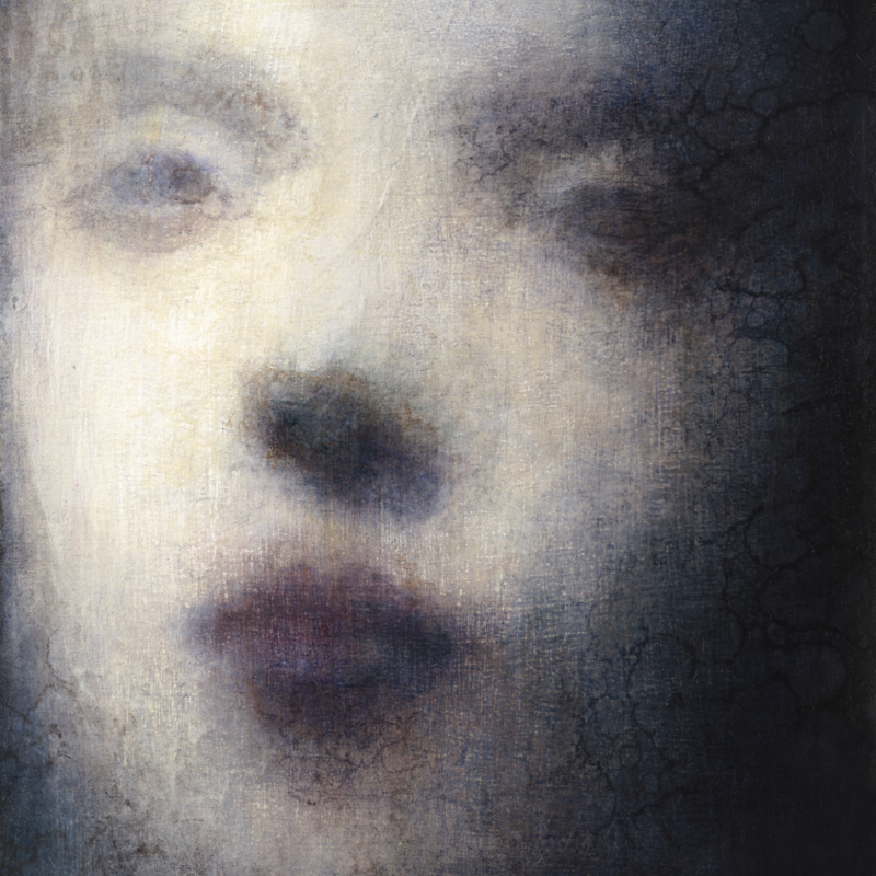 Maya Kulenovic: GRACE, 2011- 2012, oil on canvas, 22" x 18" (56cm x 46cm). 'Faces' Series.
